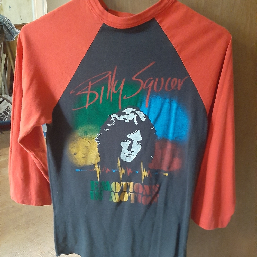 1982 Billy Squier Concert Tee